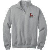 Lawrenceville Hockey NuBlend 1/4-Zip Cadet Collar Sweatshirt