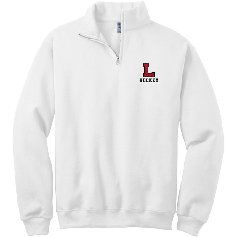 Lawrenceville Hockey NuBlend 1/4-Zip Cadet Collar Sweatshirt